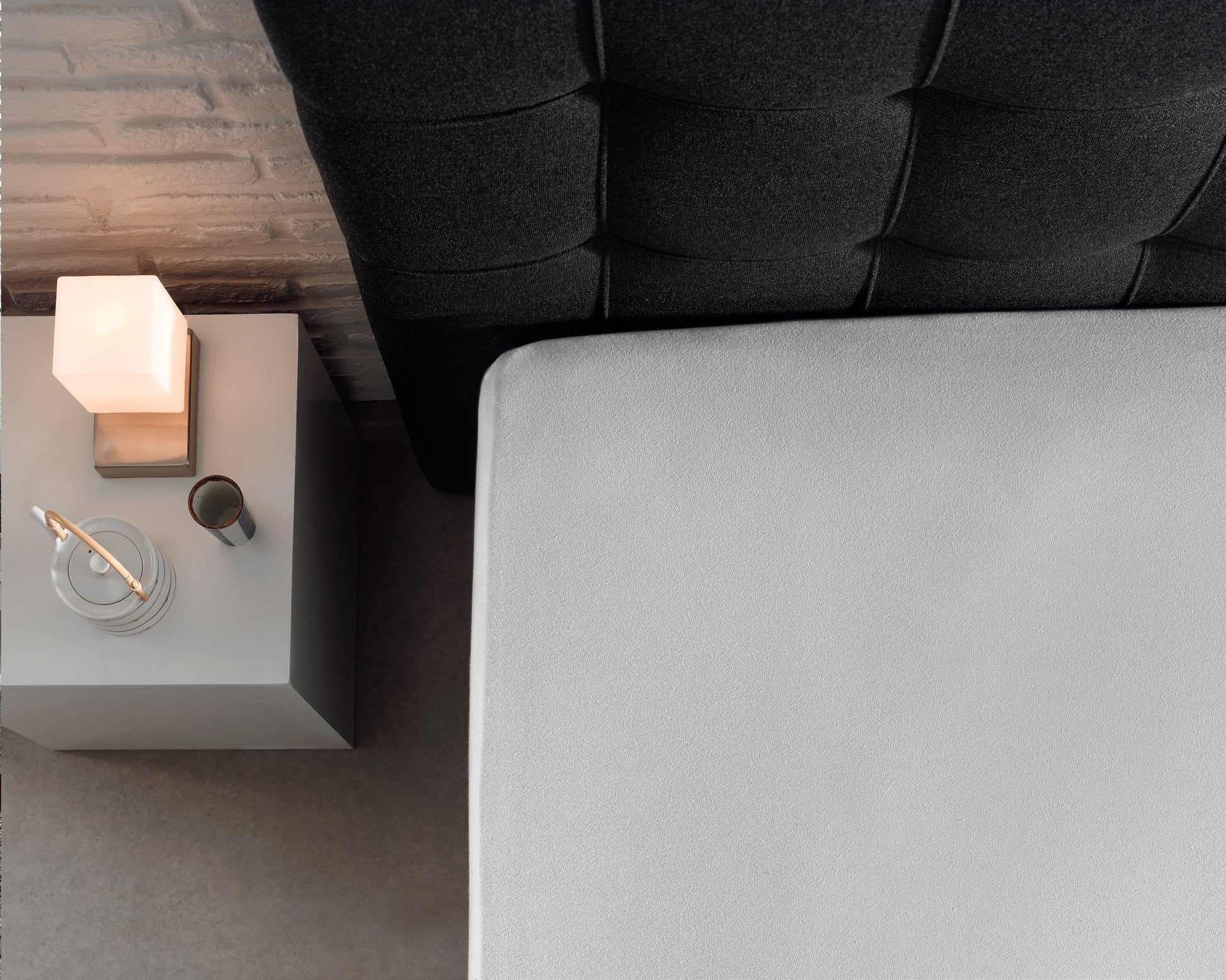 Luna Jersey Basic | Wit Hoeslaken - Perfecte pasvorm. Nacht na nacht.