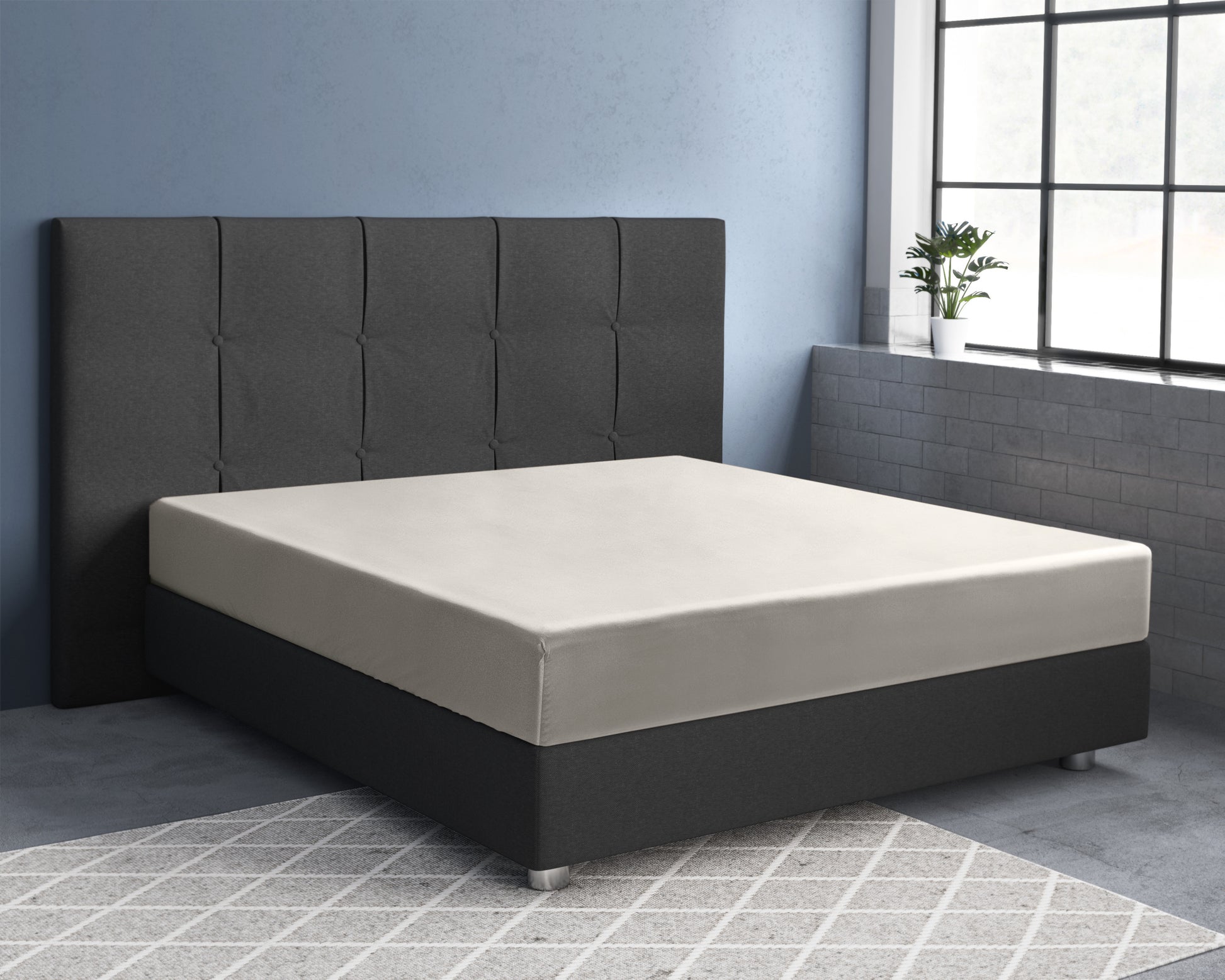 Luna Satijn | Crème Hoeslaken - Perfecte pasvorm. Nacht na nacht.