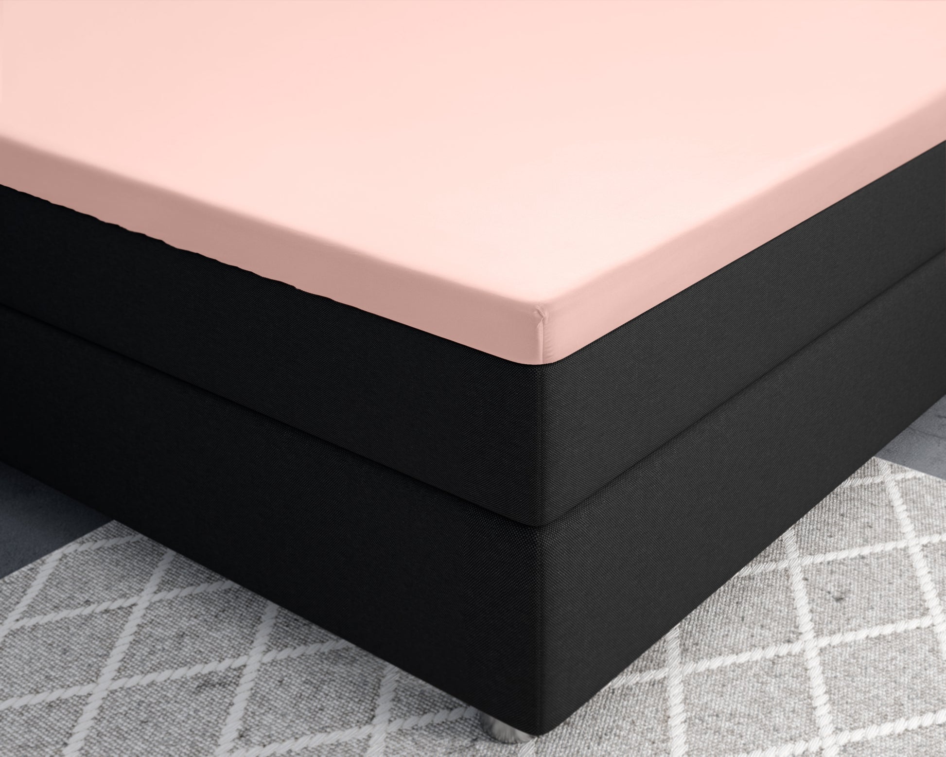 Luna Satijn | Roze Topper Hoeslaken - Perfecte pasvorm. Nacht na nacht.