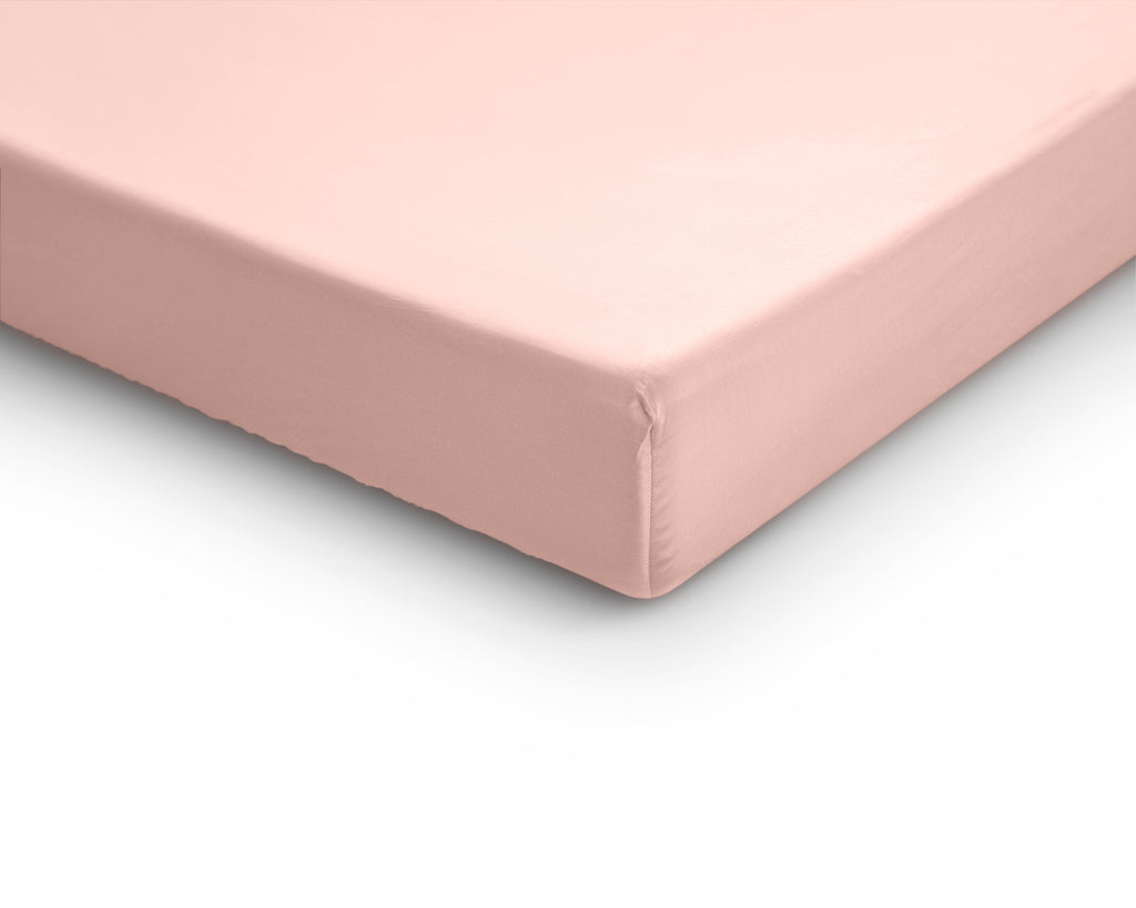 Luna Satijn | Roze Splittopper Hoeslaken - Perfecte pasvorm. Nacht na nacht.