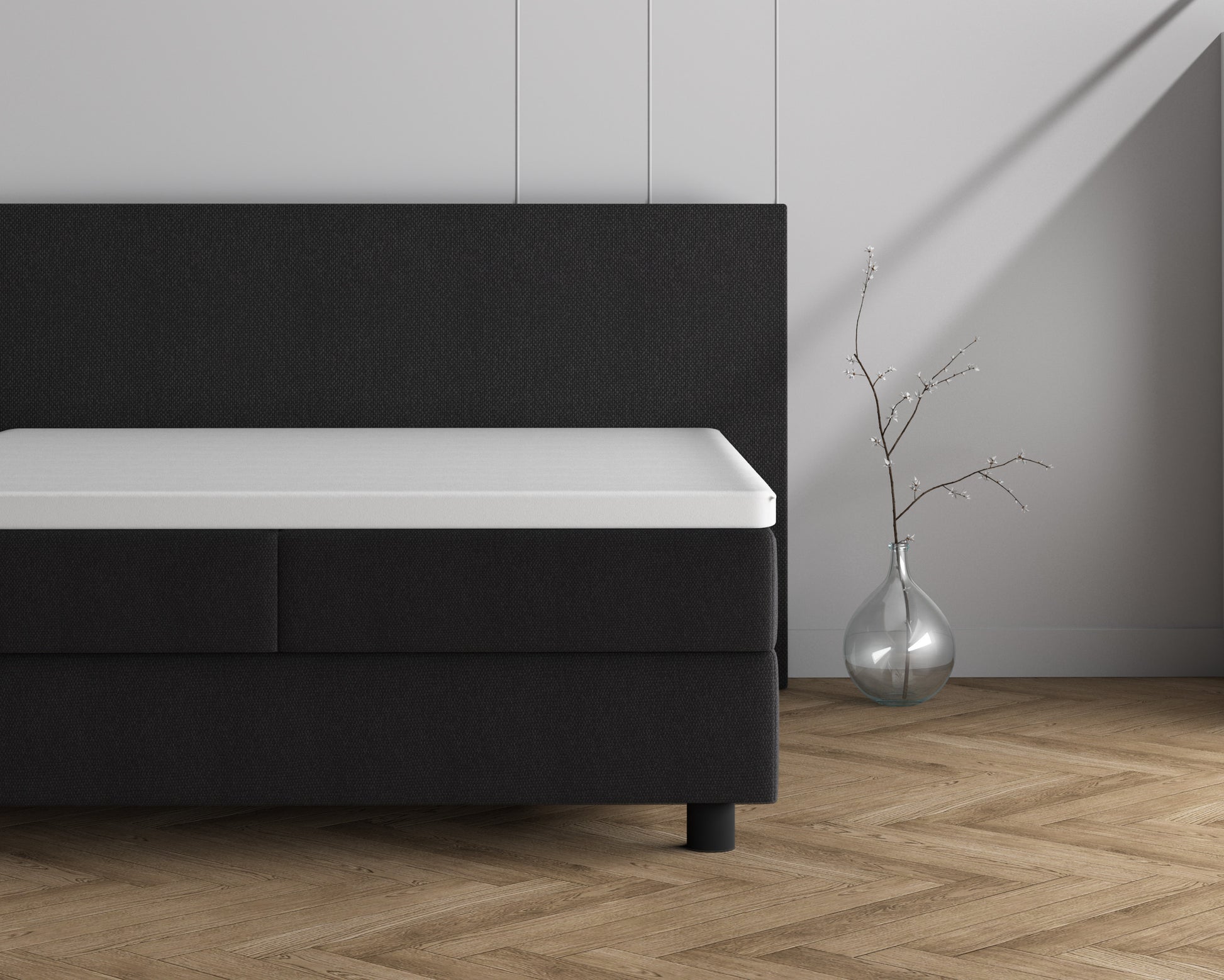 Luna Jersey Premium | Wit Topper Hoeslaken - Perfecte pasvorm. Nacht na nacht.