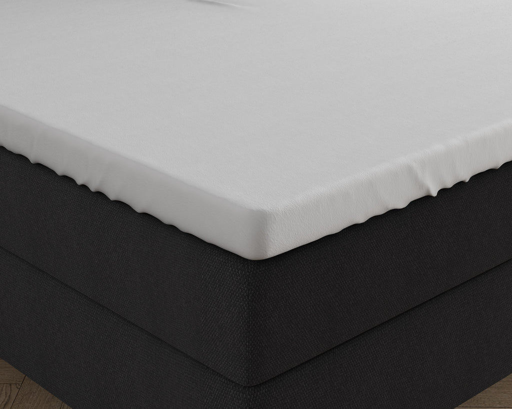 Luna Jersey Premium | Wit Splittopper Hoeslaken - Perfecte pasvorm. Nacht na nacht.