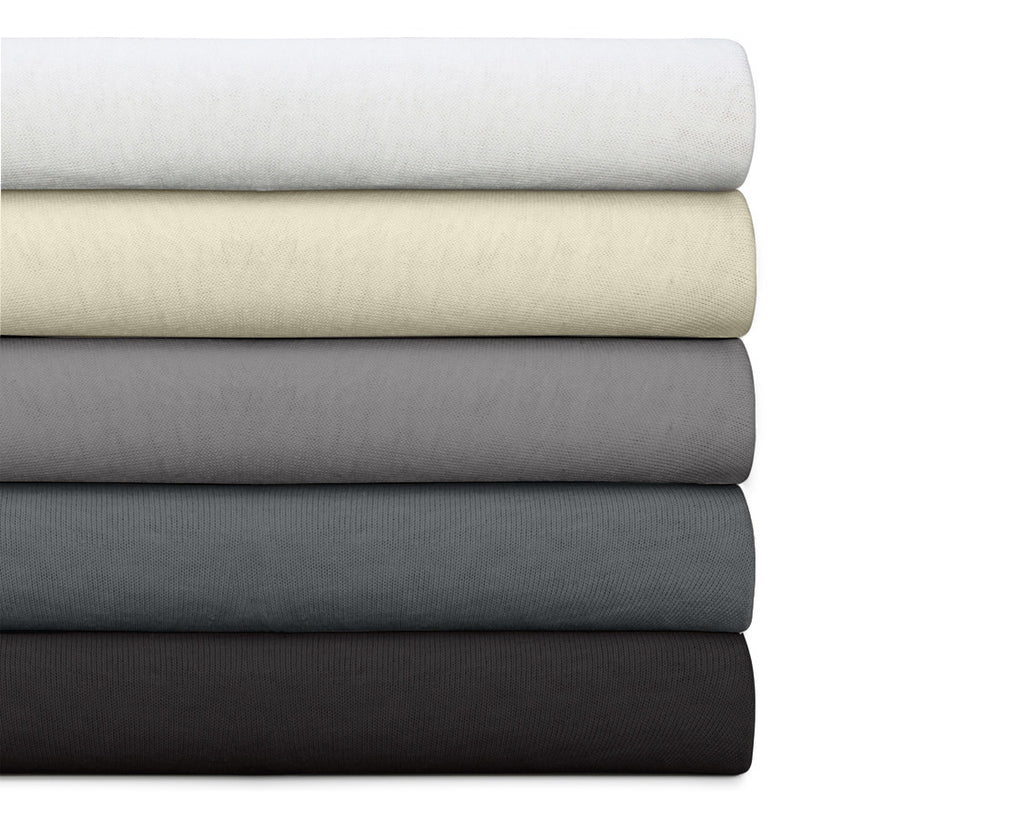 Luna Jersey Premium | Zwart Splittopper Hoeslaken - Perfecte pasvorm. Nacht na nacht.