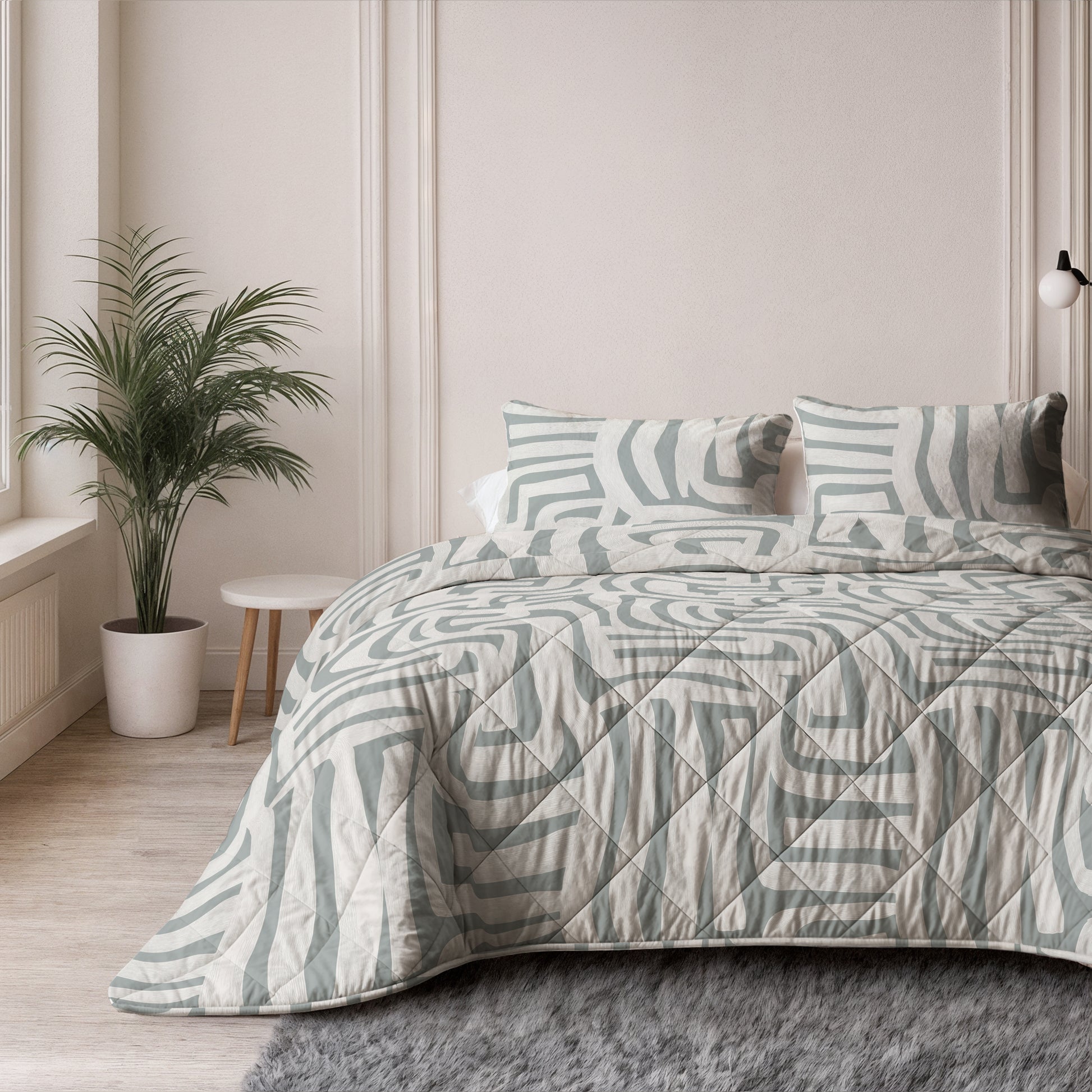 CloudSoft Balance | Eran Groen Wasbaar Dekbed en Overtrek in 1!