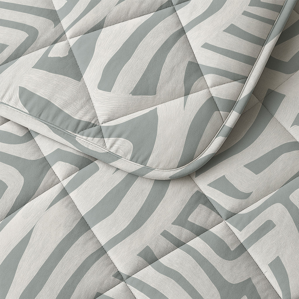 CloudSoft Balance | Eran Groen Wasbaar Dekbed en Overtrek in 1!