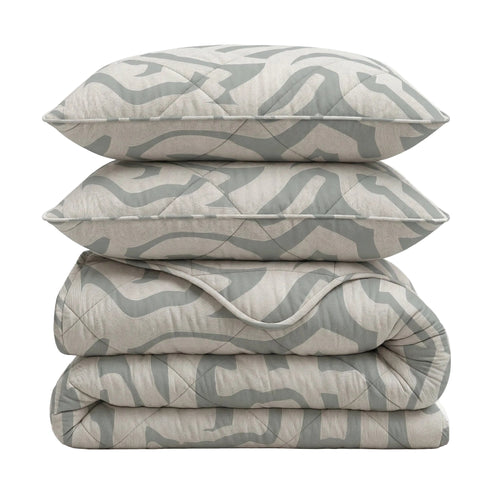 CloudSoft Balance | Eran Groen Wasbaar Dekbed en Overtrek in 1!