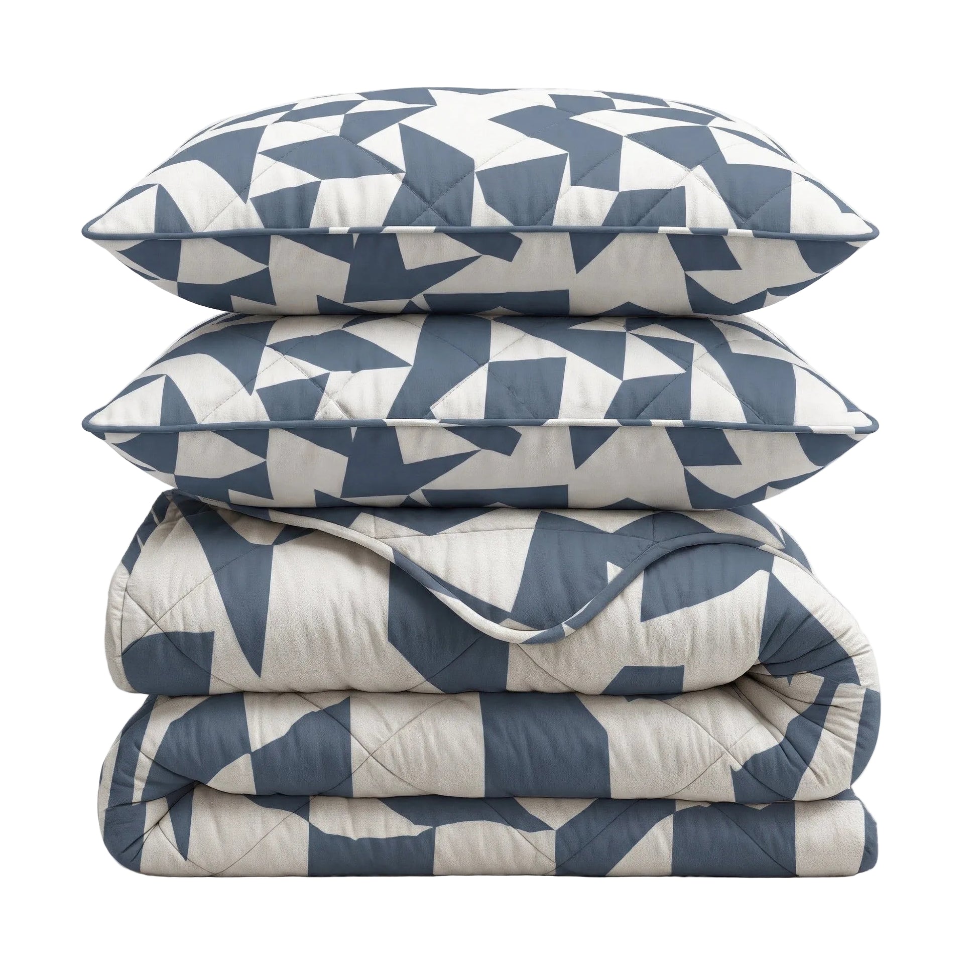 CloudSoft Balance | Mado Blauw Wasbaar Dekbed en Overtrek in 1!