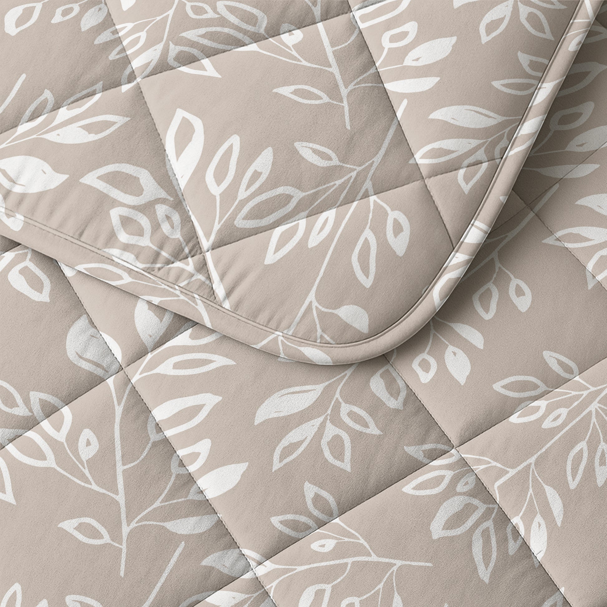 CloudSoft Balance | Neva Taupe/Zand Wasbaar Dekbed en Overtrek in 1!