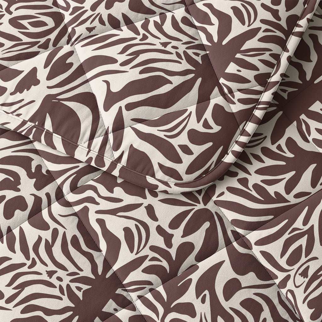 CloudSoft Balance | Denzo Rood/Bruin Wasbaar Dekbed en Overtrek in 1!