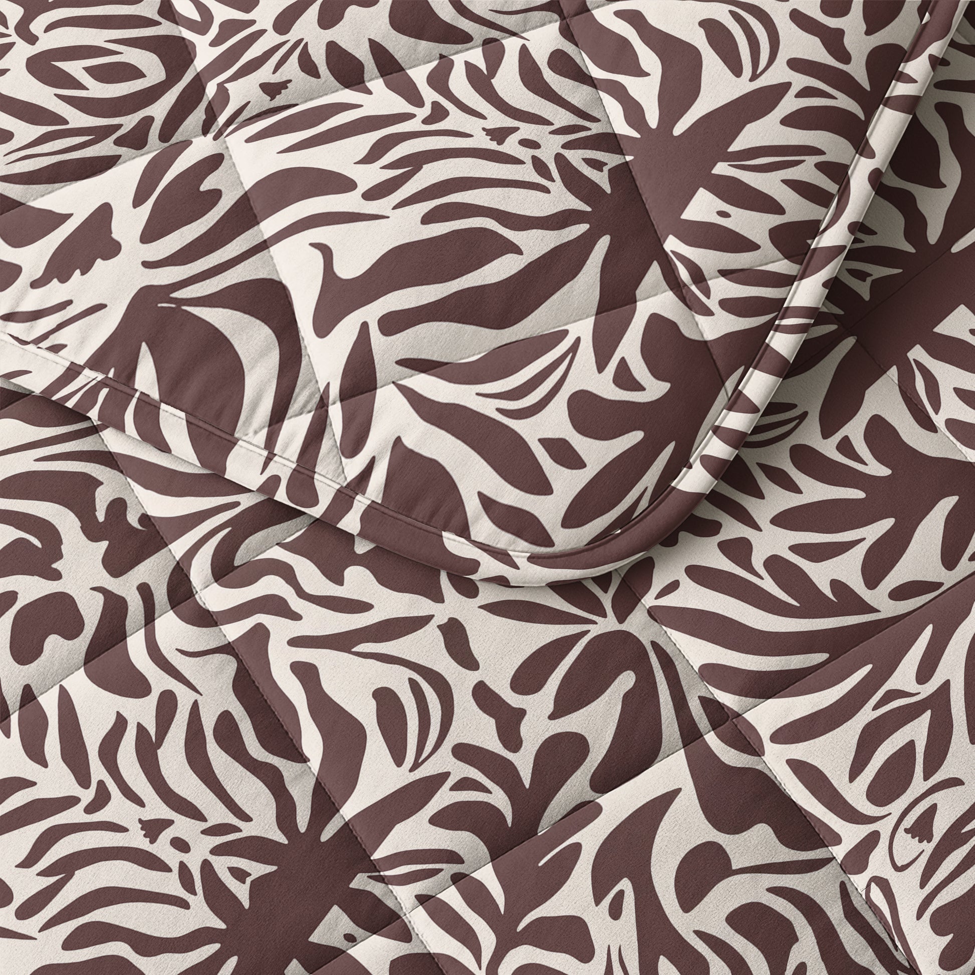 CloudSoft Balance | Denzo Rood/Bruin Wasbaar Dekbed en Overtrek in 1!