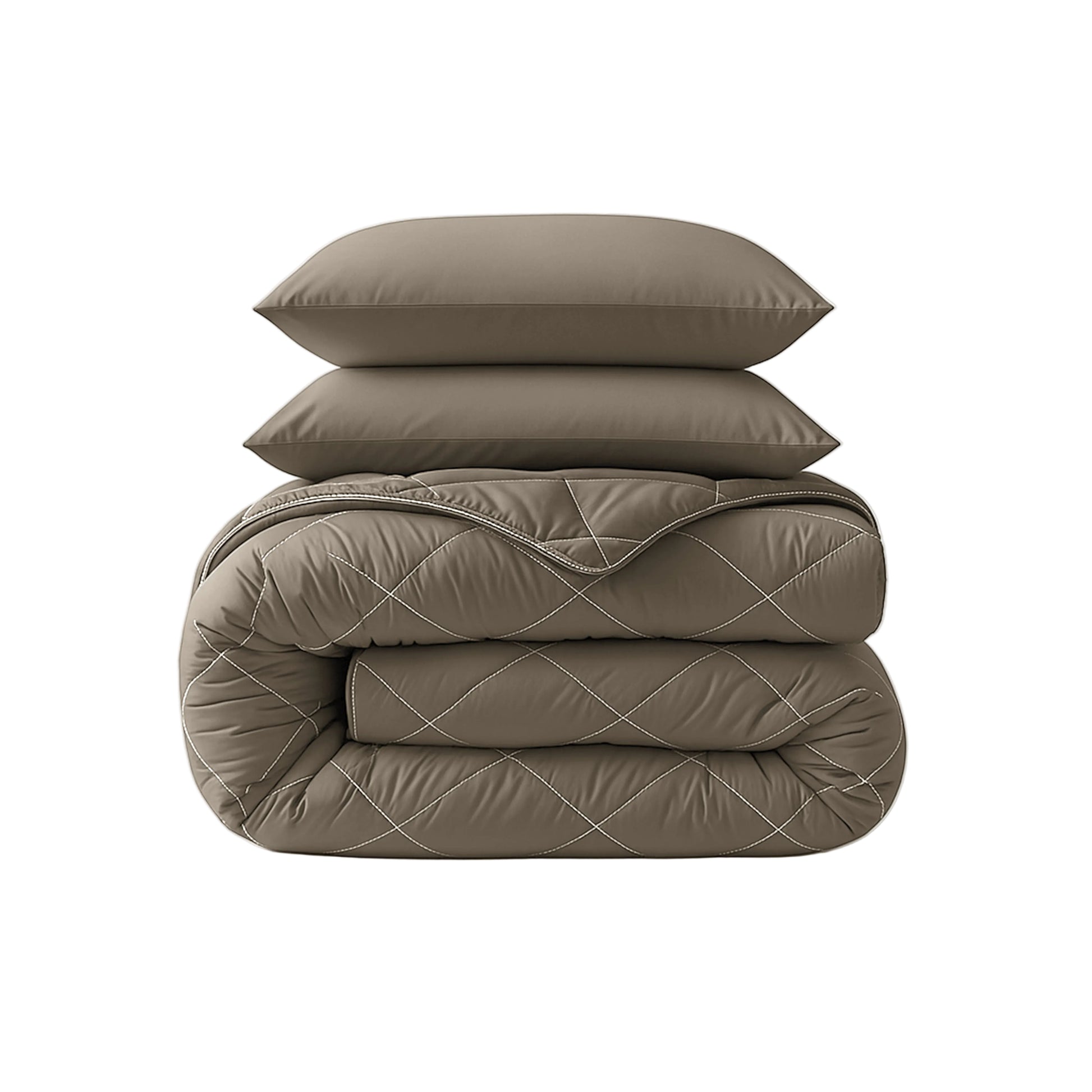 CloudSoft Diamond | Teak Dekbed en Overtrek in 1!